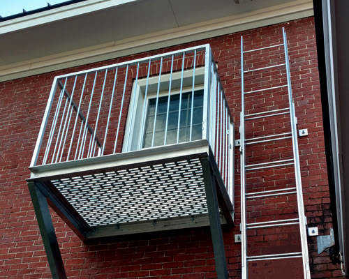 MVP Home Improvements - Fire escape install