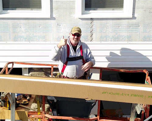MVP Home Improvements - Windham Town Hall siding